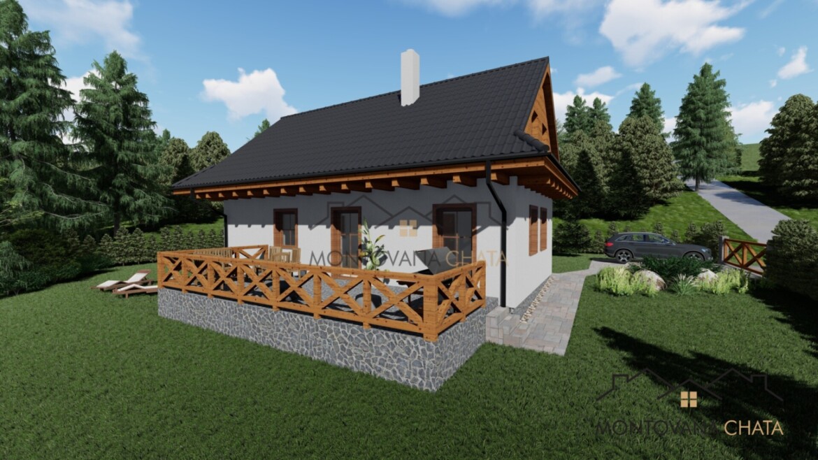 Nízkoenergetická chata 3